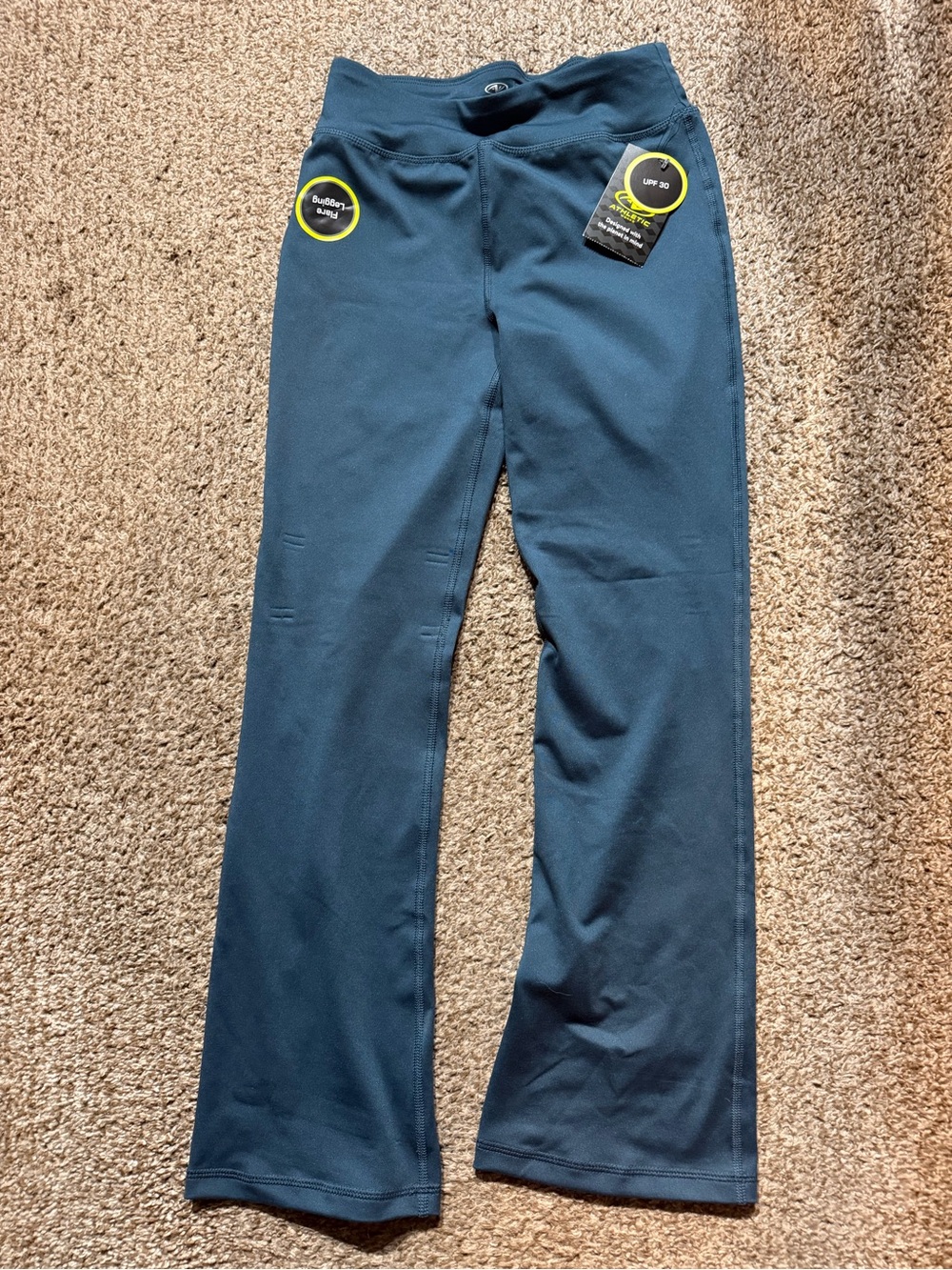 NWT Athletic Works Dark Blue Women’s Flare Leggings